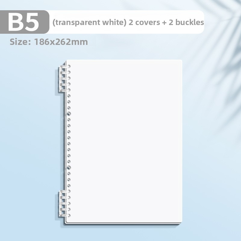Binder A4 Lever - Office School Supplies PP Loose-leaf Book