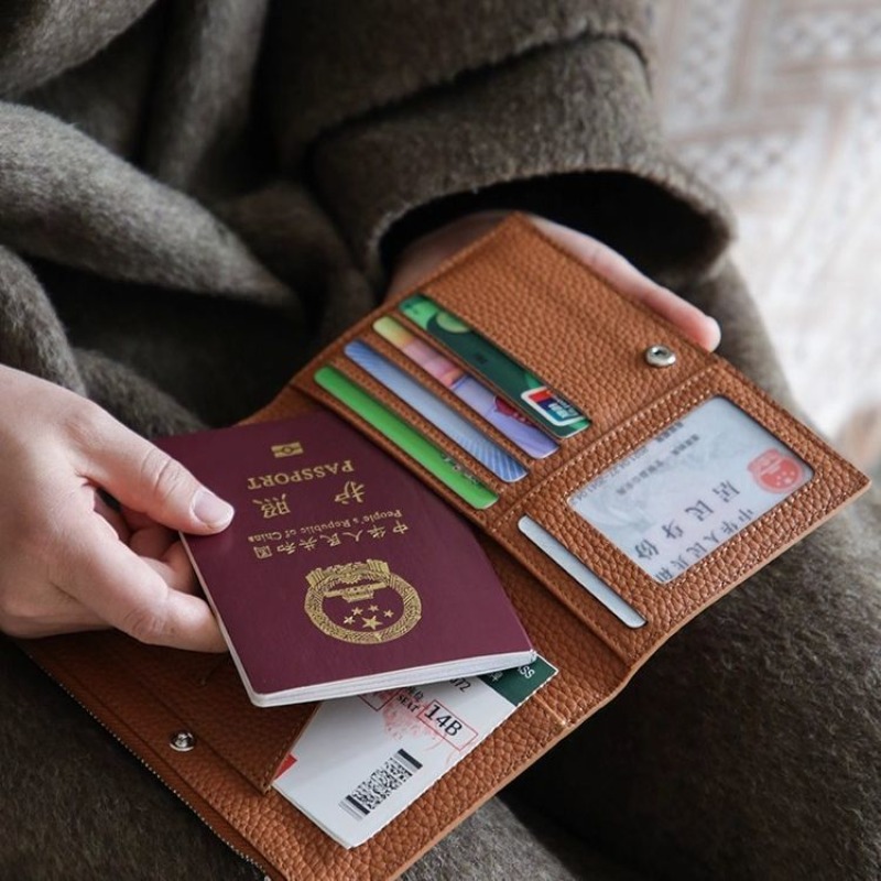 Leather Passport Holder Covers - Index Card Holder review and price