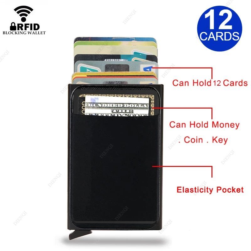 Automatic Pop Up Wallet Alumin - Index Card Holder review and price