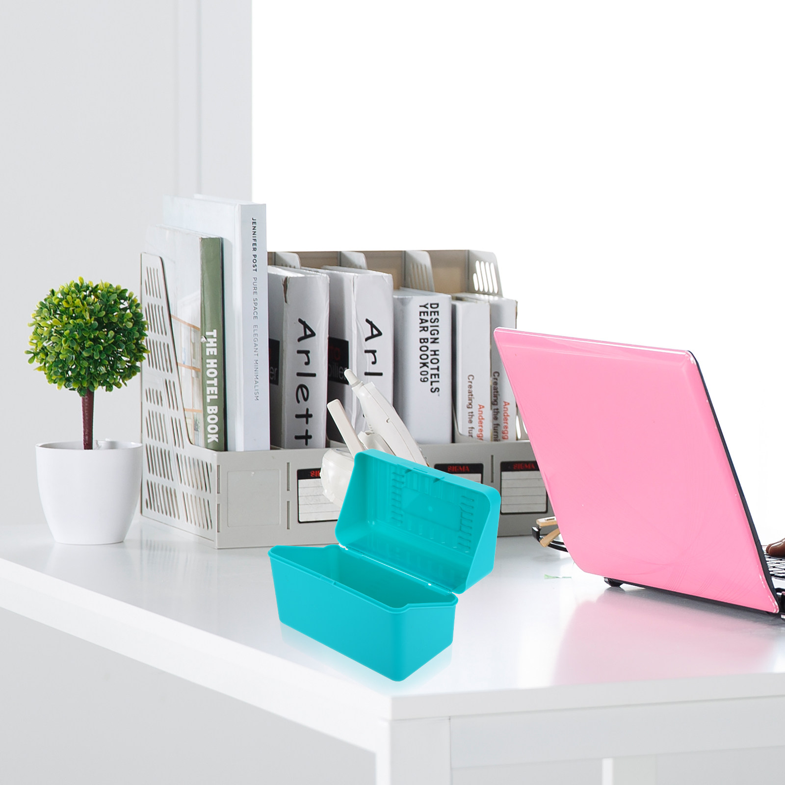 4Pcs Index Card File Box Thick - Index Card Holder review and price