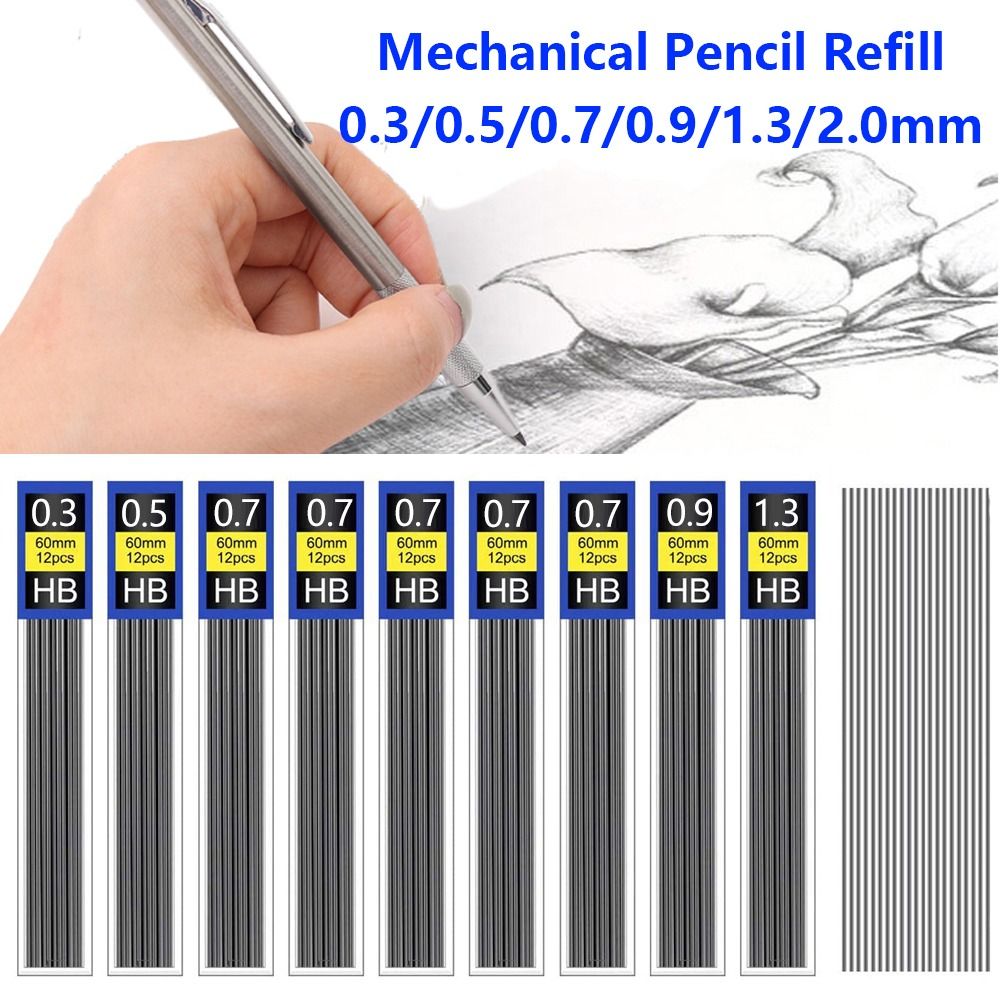 6 Boxes 0.3/0.5/0.7/0.9/1.3/2. - Mechanical Pencil 0.3 review and price