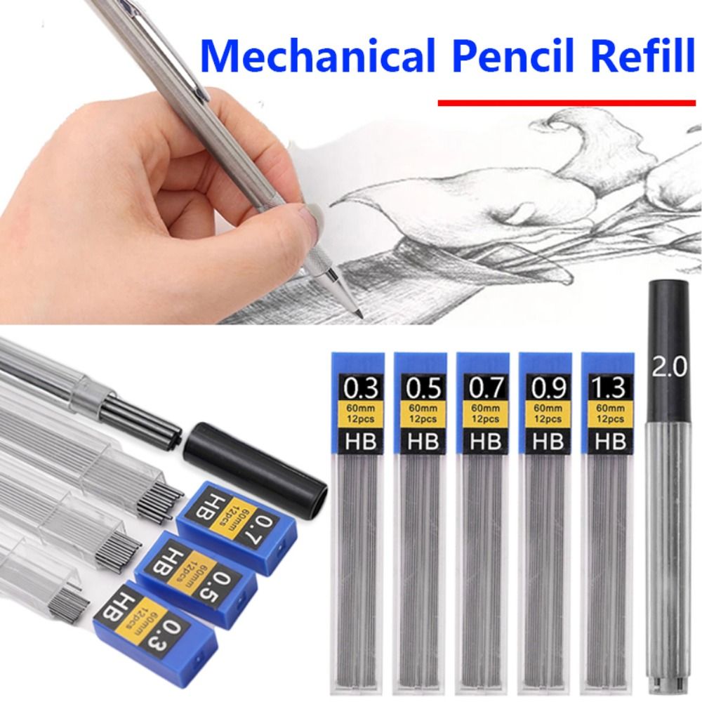6 Boxes 0.3/0.5/0.7/0.9/1.3/2. - Mechanical Pencil 0.3 review and price