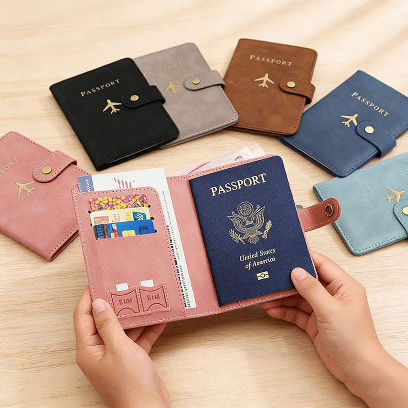Leather Passport Holder Covers - Index Card Holder review and price