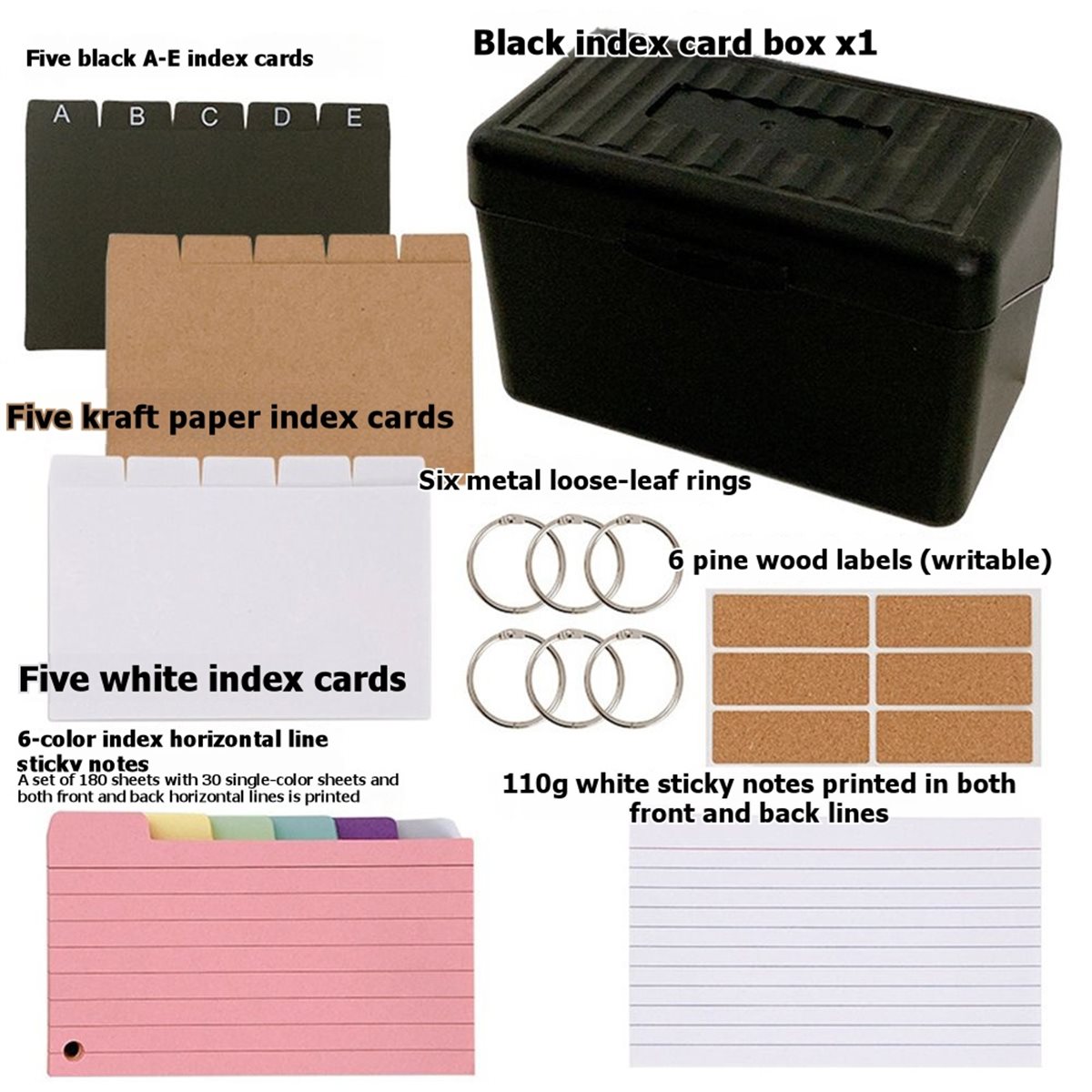 828 Mega Sale 3x 5 Index Card  - Card Index Box review and price