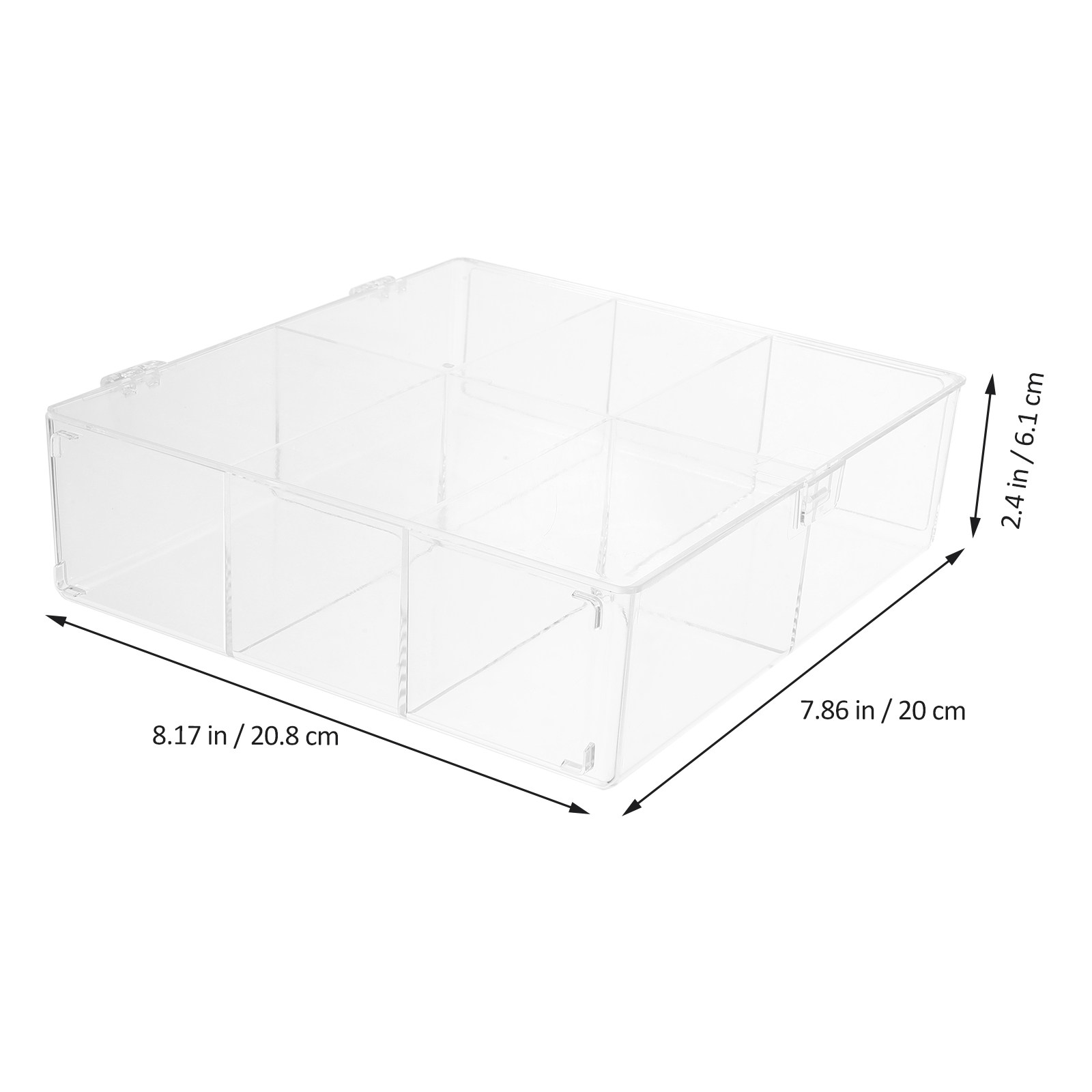 Clear Multipurpose Plastic Sto - Card Index Box review and price